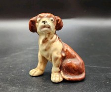 Handmade Ceramic St. Bernard Dog Figurine with Barrel Yes, an impressed stamp or numbers — listing 6