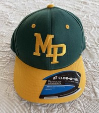 Champro HC4 Pennant Snapback Baseball Cap, Black with Winged Sock Team Logo, Size M-XL — listing 4