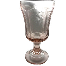 Amber Depression Glass Square Bowl, Madrid Pattern, listing 4