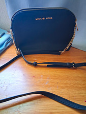 Black Saffiano Leather Tote Bag with Gold MK Logo (authenticity uncertain) — listing 3