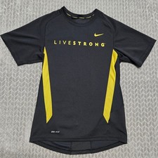 Nike Dri-FIT LIVESTRONG Athletic Tee, Black and Yellow, Size S — listing 6