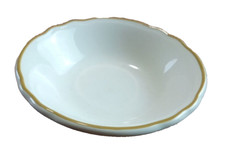 Set of Scalloped White Porcelain Dinner Plates with Gold Trim Yes - has a printed/impressed maker mark — listing 6