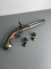 Decorative Replica 18th Century Style Flintlock Pistol with Faux Ivory Grip — listing 3