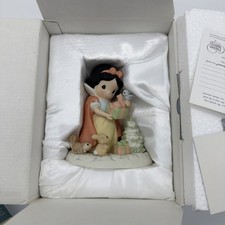 Precious Moments 25th Anniversary Musical Snow Globe - Girl with Kitten and Toys — listing 2