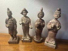 Set of 4 Terracotta Warrior Souvenir Figurines (Xi'an China Replicas)