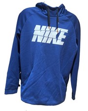 Nike Dri-FIT Therma Pullover Hoodie, Light Blue with Heather Sleeves, Size 4XLT — listing 6