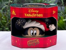 Vintage Santa's Best Animated Mickey Mouse Santa Riding Reindeer Rocking Christmas Display — listing 6