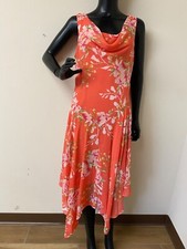 Robbie Bee Cowl Neck Floral Print Sleeveless Midi Dress — listing 2