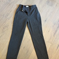 H&M Charcoal Gray Pinstripe Trousers, EUR 40 / US 8 — listing 6