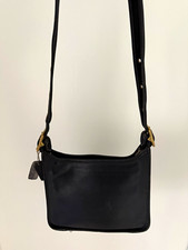 Coach Legacy Zip-Around Slim Wallet, Navy Blue Distressed Leather with Rainbow Striped Lining, listing 6