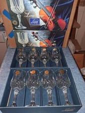 Cristal d'Arques Longchamp 24% Lead Crystal Wine Glasses Set of 6, 7.25 in — listing 4