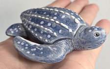 Blue Leatherback Sea Turtle Figurine / Toy