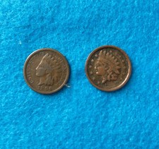 1863 Civil War Token - Indian Head Obverse / Patriotic Reverse (Copper Cent-Sized) — listing 4