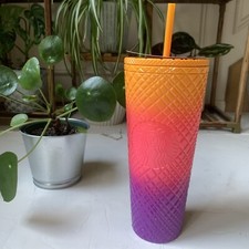 Starbucks Dia de Muertos 2024 Studded Tumbler 24oz Sunset Ombre — listing 5