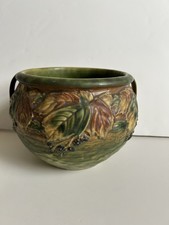 Roseville Pottery Blackberry Two-Handled Vase 575-8 — listing 5