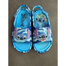 Disney Lilo & Stitch Light Blue EVA Slide Sandals, Size EU 37-38 — listing 5