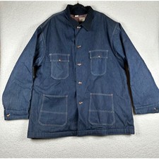 JCPenney Men's Sherpa-Collar Barn Jacket in Tan/Khaki XL — listing 4