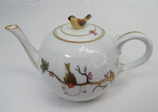 Herend Hungary Hand-Painted Porcelain Baluster Vase with Rothschild Bird Motif — listing 2