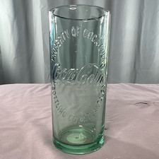 Coca-Cola Green Glass Flared Soda Fountain Tumbler — listing 2