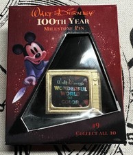 Walt Disney's 100th Year Framed Pin Set - Chris Schnabel Tribute (Walt Disney Gallery) — listing 6