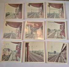 Framed Railroad Art Print - New Haven Diesel Locomotive Crossing Bridge in Snow — listing 6