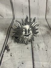 Metal Sun and Moon Face Tealight Candle Holder — listing 4