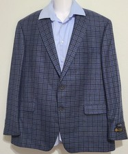 Hart Schaffner & Marx Baskin Men's Two-Button Sport Coat, Gray Pinstripe Wool