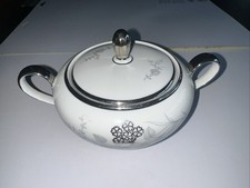 Jaeger & Co. 'Silver Wheat' Fine China Place Setting, Bavaria Germany — listing 4