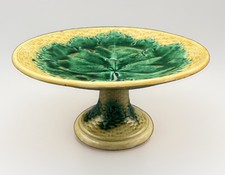 Vintage Majolica-Style Figural Maple Leaf Dish with Acorns — listing 5