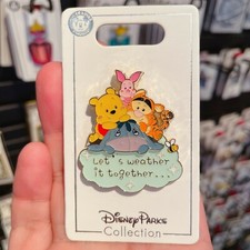 Disney Piglet "Oh D-D-Dear!" Enamel Trading Pin — listing 2