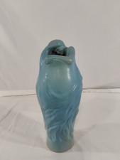 Van Briggle Pottery Turquoise Ming Vase with Embossed Floral Design — listing 5