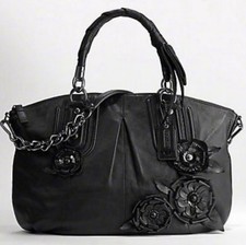 Coach Madison Gathered Leather Sophia Satchel in Grey — listing 5