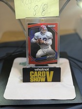 Panini Prizm Black Jim Kelly Orange Prizm Refractor Football Card, listing 5