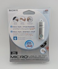 Sony Micro Vault 128MB Plus USB 2.0 Flash Drive with Virtual Expander (Sealed) — listing 4
