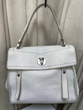 Yves Saint Laurent Rive Gauche Muse Bowler Bag in Dark Brown Leather with Gold Studs — listing 5