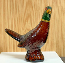 Vintage Avon Pheasant Figural Aftershave Decanter Glass Bottle — listing 6