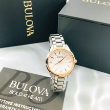 Vintage Bulova Ladies' Cocktail Wristwatch with Oval Dial and Stretch Band 10K/14K Gold Filled — listing 2