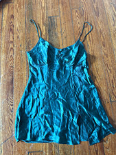 Victoria's Secret Ivory Silk Satin Slip Dress, Size L — listing 4