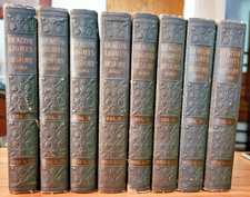 Beacon Lights of History by John Lord - Antique Leather-Bound Volume (Wm. H. Wise & Co. 1921 Edition)