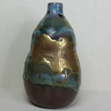 Japanese Satsuma-Style Porcelain Vase with Birds and Peony Decoration — listing 5
