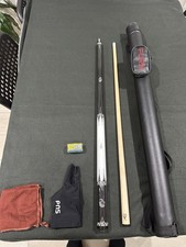Two-Piece Pool/Billiard Cue with Screw-Together Joint and Wrapped Handle — listing 2
