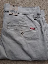 Levi's Men's Chino Pants, Slate Gray, Flat Front — listing 4
