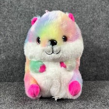 Nanco Belly Buddies Rainbow Hamster Plush