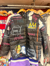 Jean-Michel Basquiat x Members Only Hooded Windbreaker Jacket, Size M — listing 4