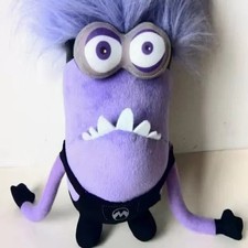 Despicable Me 3 Two-Eyed Minion Plush (Dave/Bob) with Denim Overalls — listing 4
