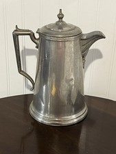 Antique G.I. Mix & Co 'New Imperial' Pewter/Britannia Metal Hollowware Piece (base only shown, form unconfirmed) — listing 3