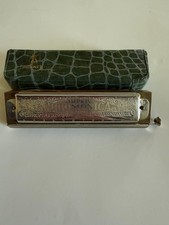 Hohner Super Chromonica No. 260½ Chromatic Harmonica with Original Box — listing 4
