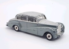 Vintage Rolls-Royce Diecast Model Car Blue Convertible Tourer 1:43 Scale — listing 3