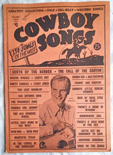 Cowboy Songs Magazine Number 39, Faron Young Cover, circa 1955 Country Western Song Folio — listing 3