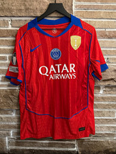 Paris Saint-Germain Red Away Football Jersey - Vitinha #17, Qatar Airways Sponsor